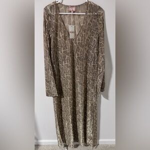 NWT Show me your MuMu swim cover up